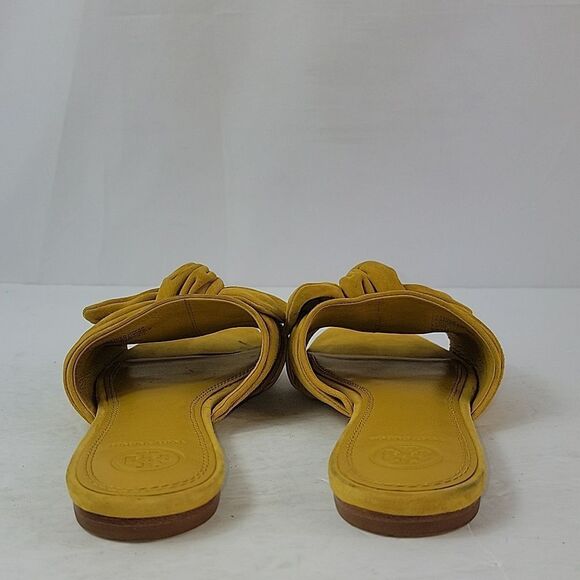 Tory Burch Annabelle Bow Top Mustard Women's Slide - Picture 5 of 14